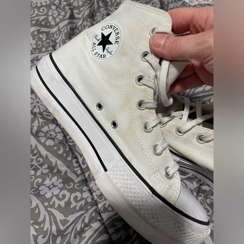 Converse platform high tops ladies 9